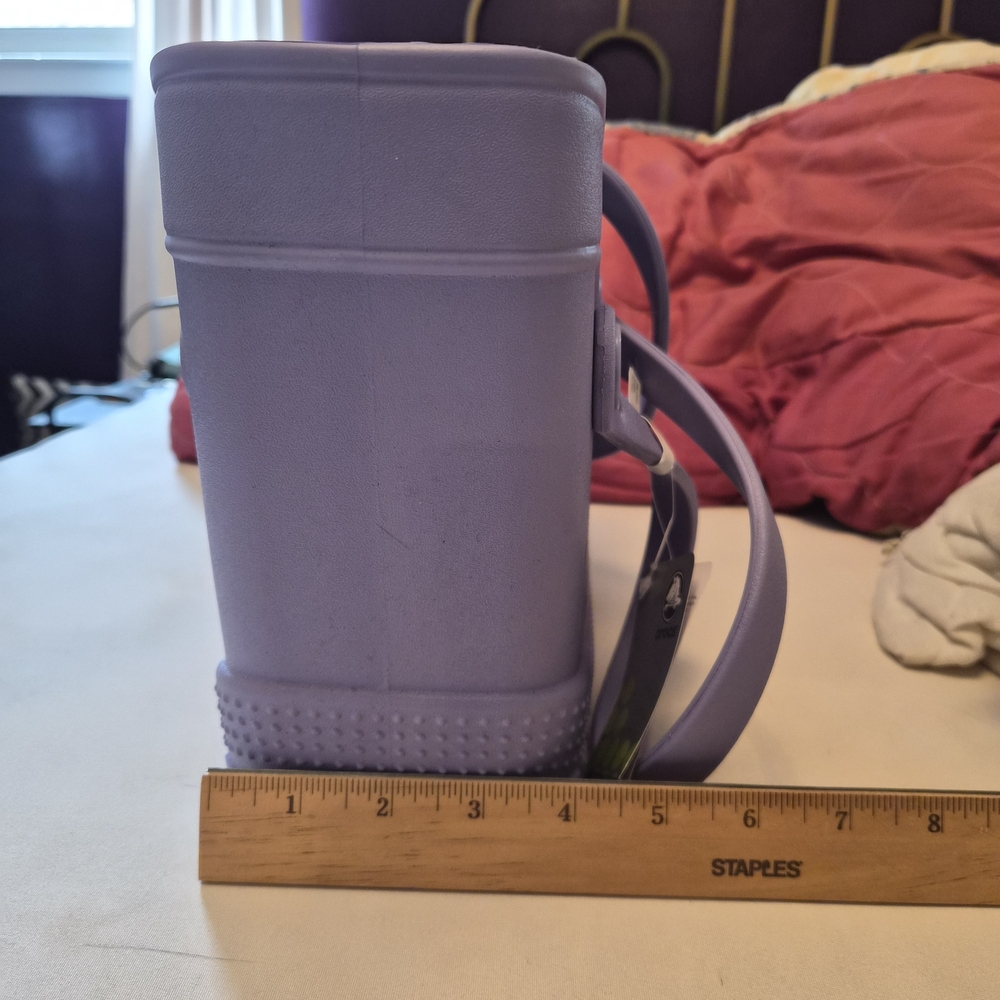 CROCS Light Purple Mini Tote with Charm - Picture 4 of 6